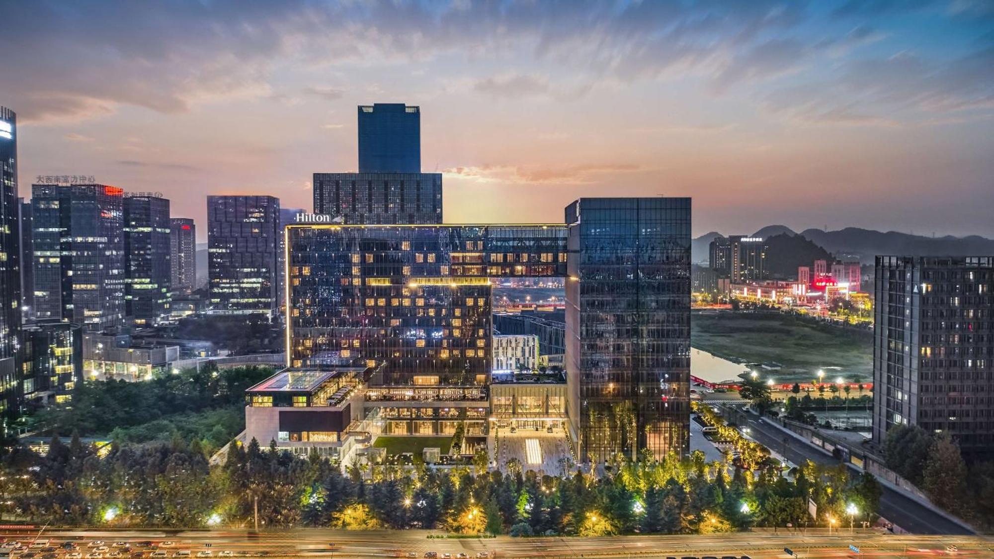Hotel Hilton Guiyang Guiyang  Exterior foto