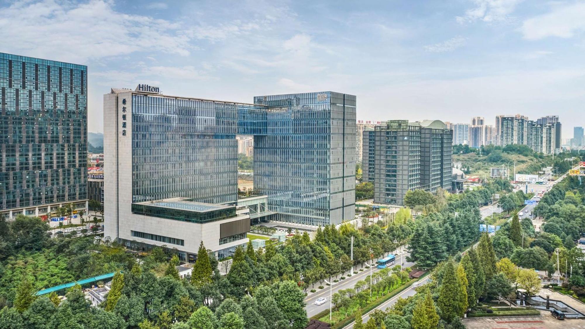 Hotel Hilton Guiyang Guiyang  Exterior foto